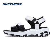 厚底增高凉鞋 31514 魔术贴休闲鞋 Dlites Skechers斯凯奇女鞋