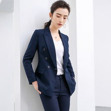 职业装女装套装2018新款时尚春装西装套裙女士工作服面试正装西服图片