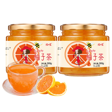 琼皇蜂蜜柚子茶500gX2瓶果味水果酱冲饮夏天泡水喝饮品热饮