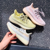 350v2新色丁黄满天星夜光粉 高版本椰子鞋 绿黑天使变色龙美洲限定