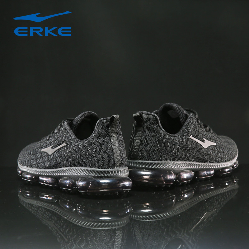 ERKE Men's Shoes 2018 New Men's Full length Air Cushion Running Shoes Shock Absorbing and Durable Running Shoes for Men