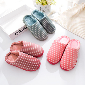 厚底室内防滑棉拖鞋