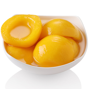 科技罐头上芦村砀山黄桃罐头425克x6罐