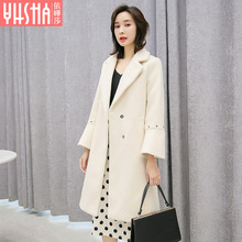 依嬅莎2018年冬季新款毛呢外套YD18MNZ6499图片