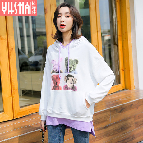 依嬅莎2018年冬季新款卫衣YD18WYL6417商品大图