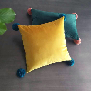 ins纯色抱枕家用方形抱枕 