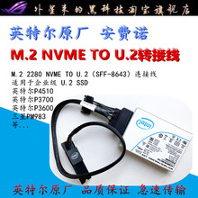 英特尔原厂 U.2 转 M.2 数据线 M.2 NVME 2280 TO U2转接线安费诺