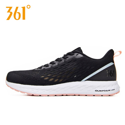 361 women's shoes, sports shoes, summer 2019, 361 degree woven running shoes, comfortable and breathable casual shoes, 581922204