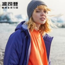2018新款波司登羽绒服女中长款时尚修身厚款风衣外套B80132116图片
