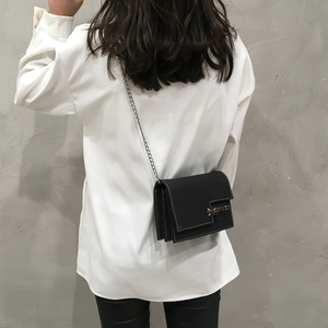 chic链条斜挎单肩小包女包