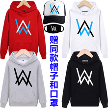 Walker艾伦沃克连帽衫 加绒 秋冬装 卫衣艾兰沃克外套Alan Faded同款