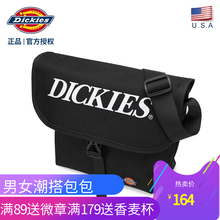 潮牌斜跨包 潮流单肩包 男女款 时尚 Dickies帝客新款 斜跨邮差包