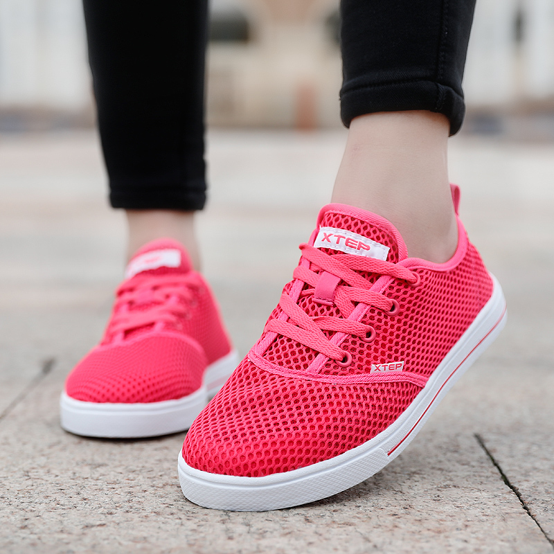 Special Women's Shoes Mesh Panel Shoes Breathable 2019 Summer New Hollow Out One Step Casual Shoes Athletic Shoes Women's Trend