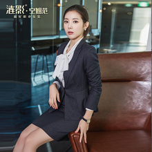 2018春秋职业装女装套装西装套裙OL时尚气质商务面试工作服女正装图片