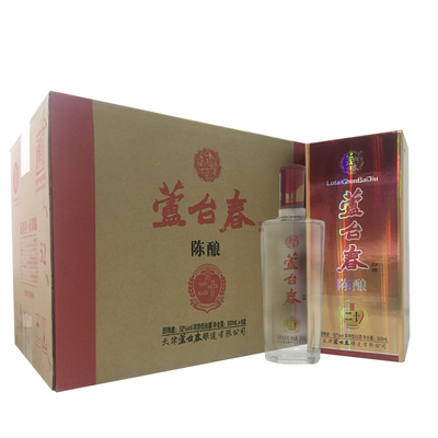 芦台春二十陈酿 52度 浓香型白酒 500ml*6瓶 整箱装