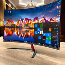 全新32英寸曲面液晶电脑显示器高清PS4游戏HDMI台式屏幕27 24 22