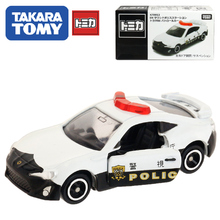 多美卡TOMY限量版黑白盒丰田皇冠警车合金小汽池P投童男孩玩具