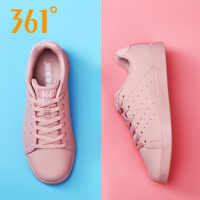 361 women's shoes small white shoes 2019 summer new genuine white sports shoes casual shoes Air Force One women's board shoes