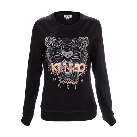 KENZO/高田贤三KE2SW7054XA女士刺绣老虎头套头卫衣18年新款商品大图