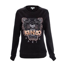 KENZO/高田贤三KE2SW7054XA女士刺绣老虎头套头卫衣18年新款图片
