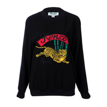 KENZO/高田贤三KEF862T01205AC女士刺绣老虎套头衫18年秋季新款图片
