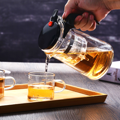 飘逸杯家用泡茶壶耐热高温玻璃茶具全过滤冲泡茶器拆洗套装沏茶杯