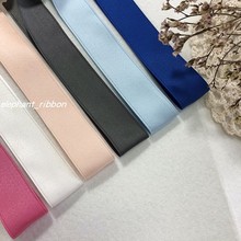 饰缎带绸带发带头发饰 日本进口2.5CM宽棉织带diy蝴蝶结手工丝带装