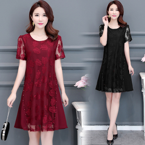 京东商城2018女装新款三十多岁女人穿的连衣
