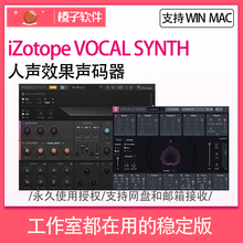 人声效果器声码 MAC WIN VocalSynth2 效果器 VST插件 iZotope