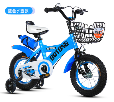 包邮儿童自行车12寸14寸16寸18寸男童车三轮四轮可升降脚踏车