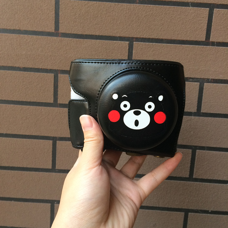 定制松下GF9 GF8 GF7皮套微单相机包12-32镜