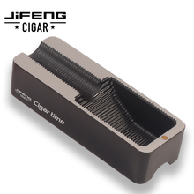 金属办公室用旅行双面烟灰缸铝 JIFENG季风雪茄专用小号便携式时尚