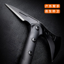 汽车户外多功能开山斧头工兵斧野营斧子全钢一体高硬度车载救生斧