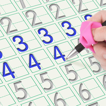 儿童练字帖数字描红本幼儿园魔法写字帖凹槽学前启蒙全套初学者贴