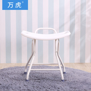 孕妇浴室凳老人洗澡凳子家用折叠安全小椅子防滑塑料板凳加厚成人