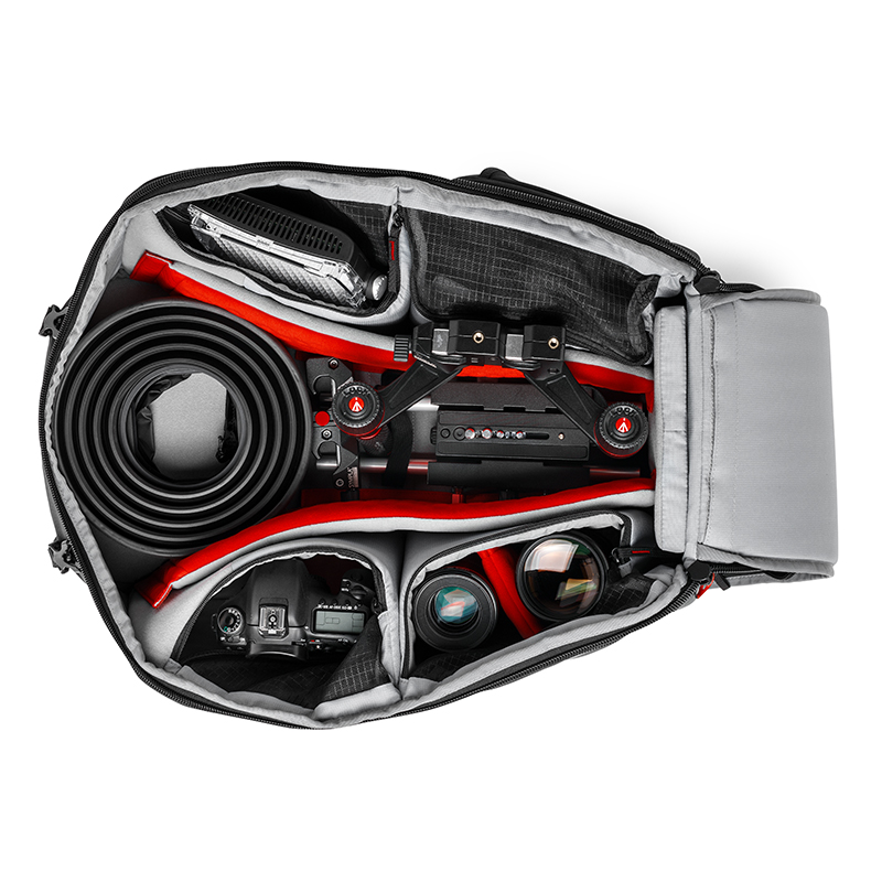 曼富图MB PL-PV-610 单反相机摄影器材双肩包