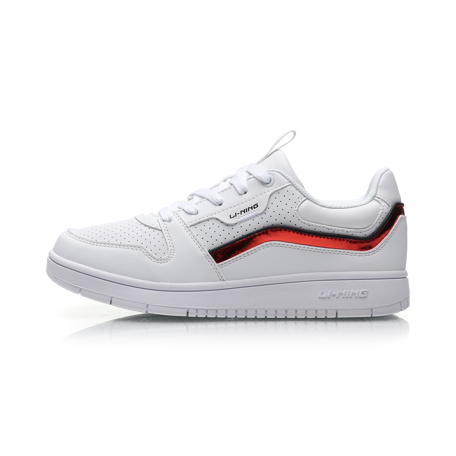 Li Ning Casual Shoes Women's Shoes 2019 New Casual Board Shoes Fashion Small White Shoes Women's Low Top Sports Shoes AGCP252