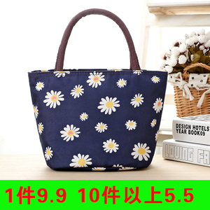 手提包底加厚定型便当包饭盒包手拎包牛津帆布小包女包包