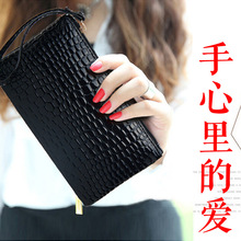2018新款女士钱包拉链手抓长款大容量手拿小手包女可放手机零钱包