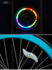 自行車燈夜騎風火輪柳葉輻條燈兒童單車輪胎甩燈裝飾山地車配件