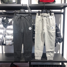 Converse/匡威专柜19春新款男女儿童纯棉运动休闲长裤91121NK003