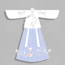 流音阁《凤枝语》原创明制袄裙交领琵琶袖刺绣单层日常春秋汉服套