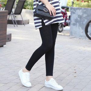 莫代尔九分打底裤小脚裤