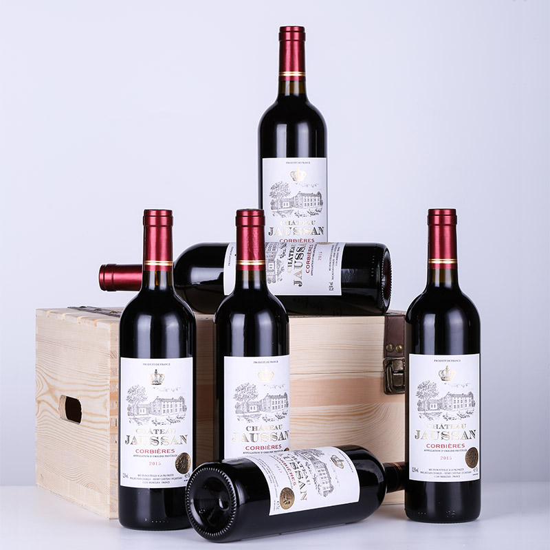 送酒架法国AOP原瓶进口捷森传奇红酒干红葡