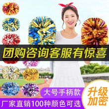 花球啦啦队手拿花啦啦操花球拉拉队手花学校舞蹈演出超大型花球