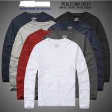 Baseshirt Men's T-shirt long sleeves undershirt 男长袖打底衫