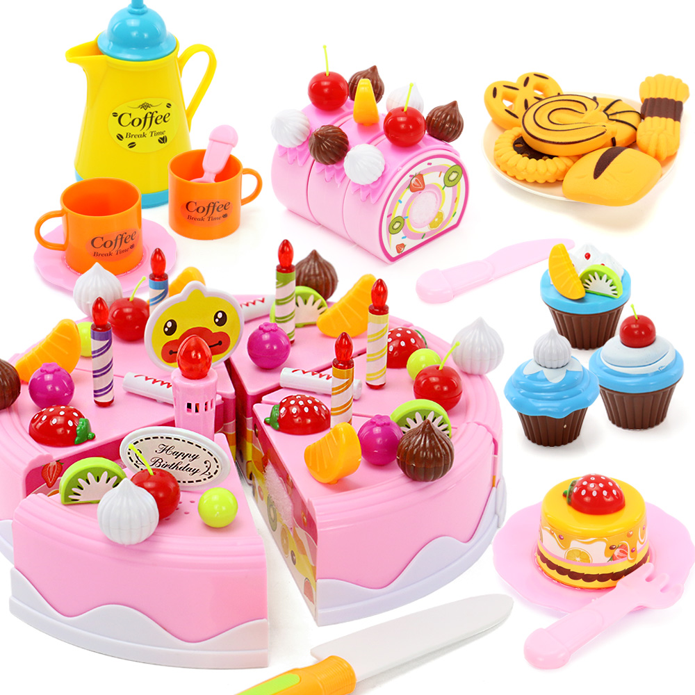 过家家北美做生日蛋糕切切乐儿童3-6岁7小孩厨