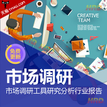 企业研究数据分析行业报告案例资料大全 市场调研方案