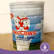 荷兰直邮 双牛TwoCows全脂高钙儿童孕产妇成人奶粉900g3罐包邮