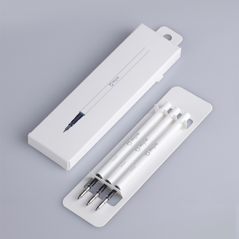 小米签字笔笔芯0.5mm黑色米家金属中性笔旋转